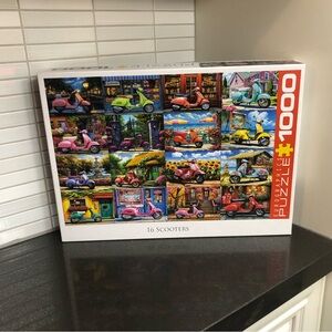 Eurographics 16 Scooters 1000 piece puzzle